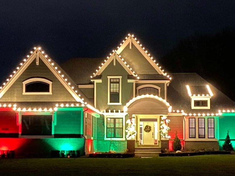 Christmas Light Installation – Washington Township MI